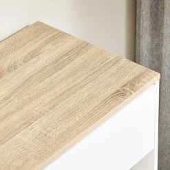 SoBuy Kontener biurowy z jedną szufladą 63x42x88cm Nowoczesny ASK10-NW