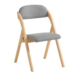 SoBuy Krzesło składane Jasnoszary 54x47x81cm FST92-N