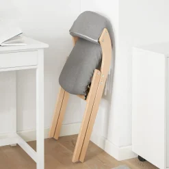 SoBuy Krzesło składane Jasnoszary 54x47x81cm FST92-N