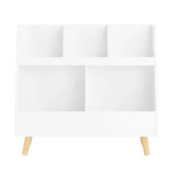 SoBuy Regał dziecięcy Biały 86x36x77cm Funkcjonalny KMB19-W