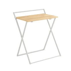 SoBuy Składane biurko komputerowe 63.5x40x78.5cm FWT88-WN