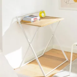 SoBuy Składane biurko komputerowe 63.5x40x78.5cm FWT88-WN