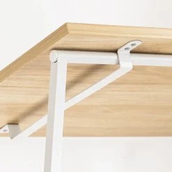 SoBuy Składane biurko komputerowe 63.5x40x78.5cm FWT88-WN