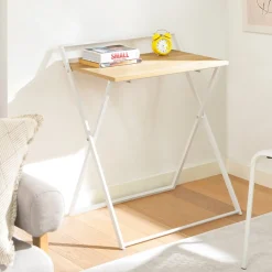 SoBuy Składane biurko komputerowe 63.5x40x78.5cm FWT88-WN