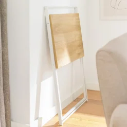 SoBuy Składane biurko komputerowe 63.5x40x78.5cm FWT88-WN