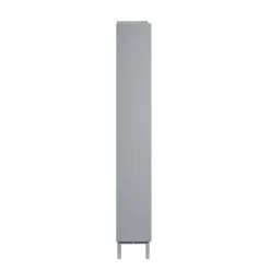 SoBuy Szafka na buty z 4 drzwiami Jasnoszary 50.3x19x129cm FSR151-H-HG