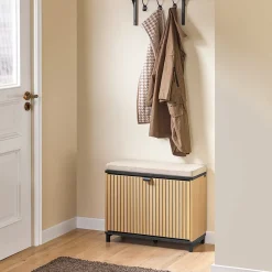 SoBuy Szafka na buty z jednymi drzwiami 60x24x50cm FSR201-N