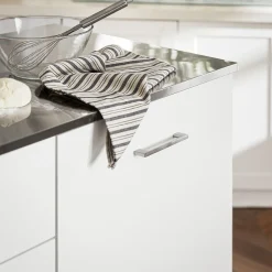 SoBuy Wyspa kuchenna z jedną szufladą Biały 120x56x90.5cm FKW117-W