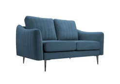 Sofa Cori dwuosobowa wolnostojąca Niebieska