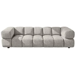 Sofa czteroosobowa, tkanina szenilowa Puente, Beżowy, Averro