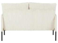 Sofa dwuosobowa Cord nierozkładana beżowa