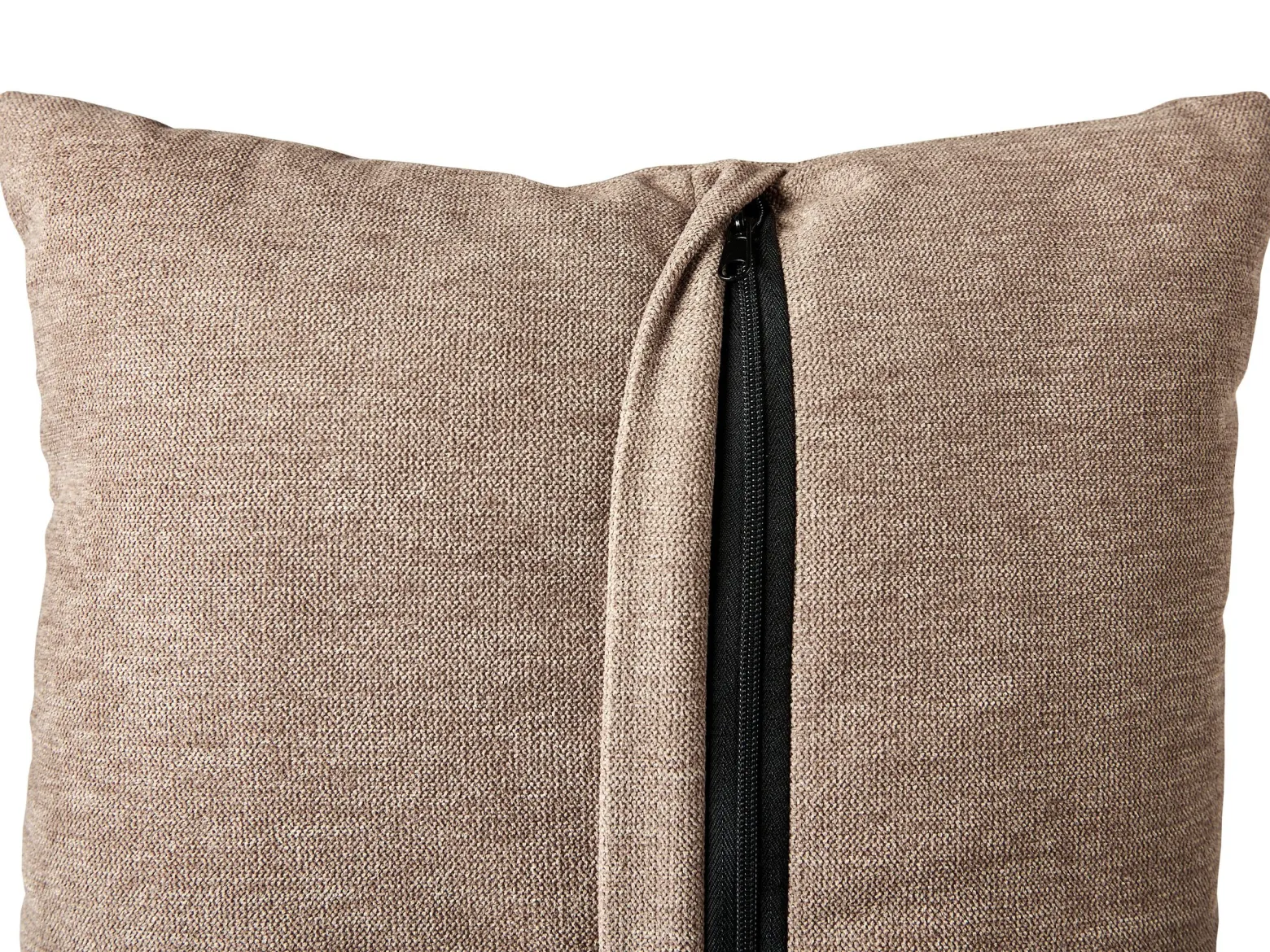 Sofa dwuosobowa tapicerowana jasnobrązowa
