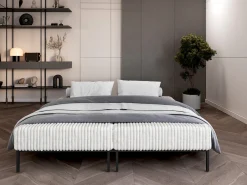 Sofa HANA 4w1 system wielofunkcyjny sztruks beż