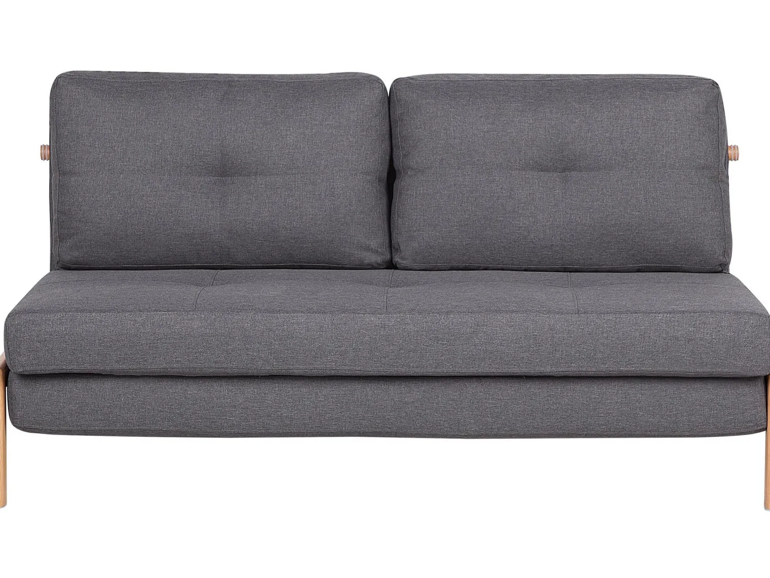 Sofa kanapa rozkładana 2-osobowa szara