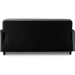 Sofa Kanapa Rozkładana z Funkcją Spania Wersalka Dwuosobowa Szara CUBA