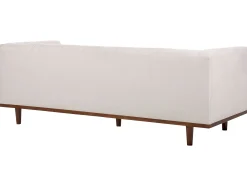 Sofa kanapa tapicerowana 3-osobowa beżowa