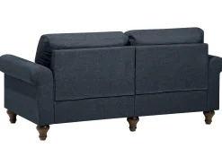 Sofa kanapa trzyosobowa tkanina szara