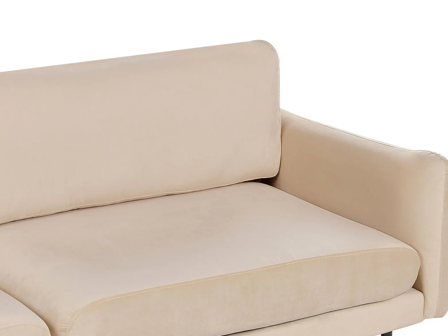 Sofa kanapa wersalka welur beżowa