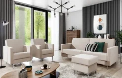 Sofa LUCA A madone 17031 chrom