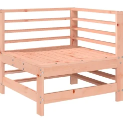 Sofa narożna Brąz Drewno daglezjowe sofa narożna vidaXL