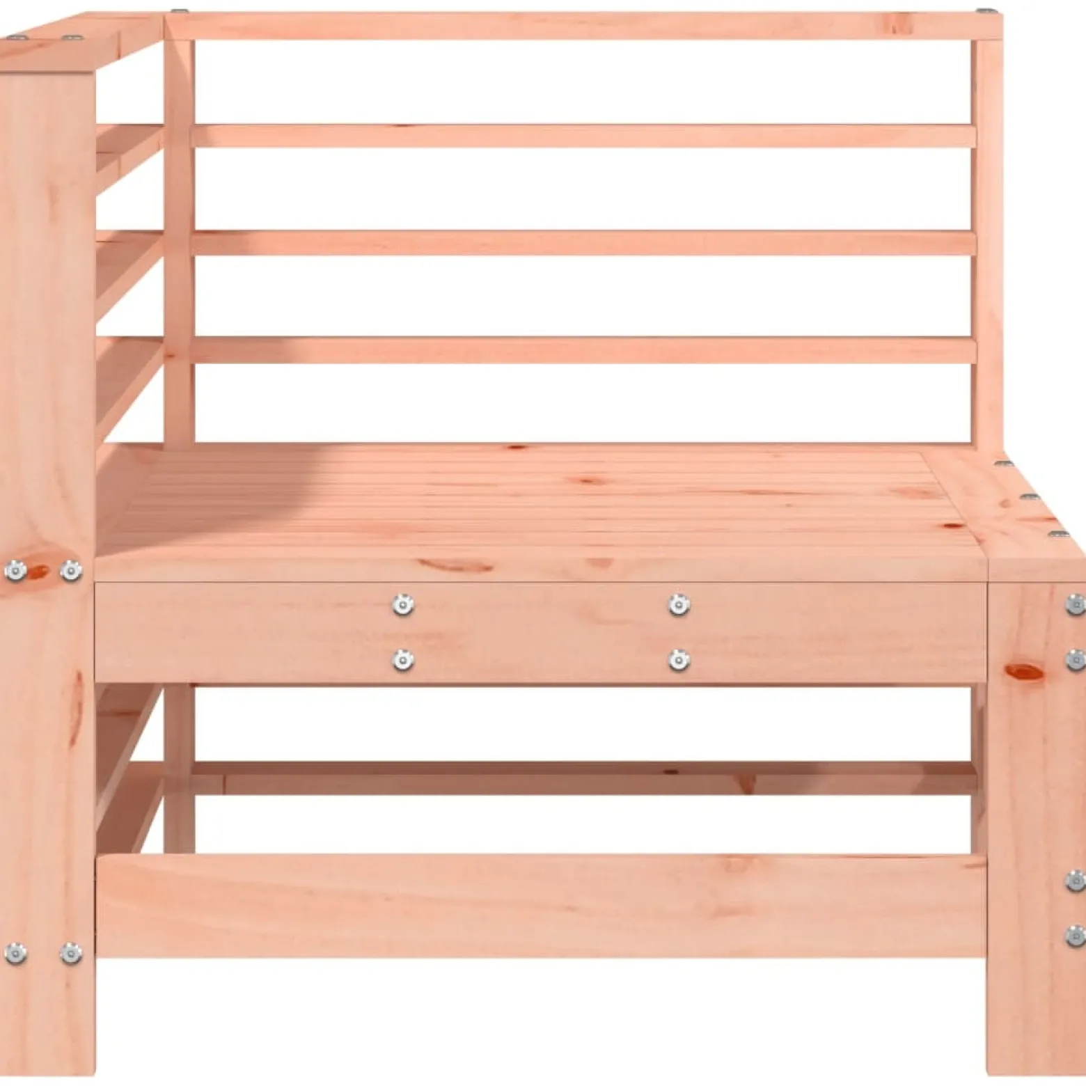 Sofa narożna Brąz Drewno daglezjowe sofa narożna vidaXL