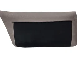 Sofa 3-osobowa wegańska ekoskóra brązowa