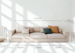Sofa Rozkładana Trzyosobowa z Pojemnikiem CLEO Grafitowa z Funkcją Spania