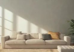 Sofa Rozkładana Trzyosobowa z Pojemnikiem CLEO Grafitowa z Funkcją Spania