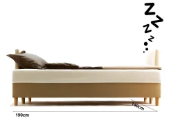 Sofa Rozkładana Trzyosobowa z Pojemnikiem SECCO Zielona z Funkcją Spania