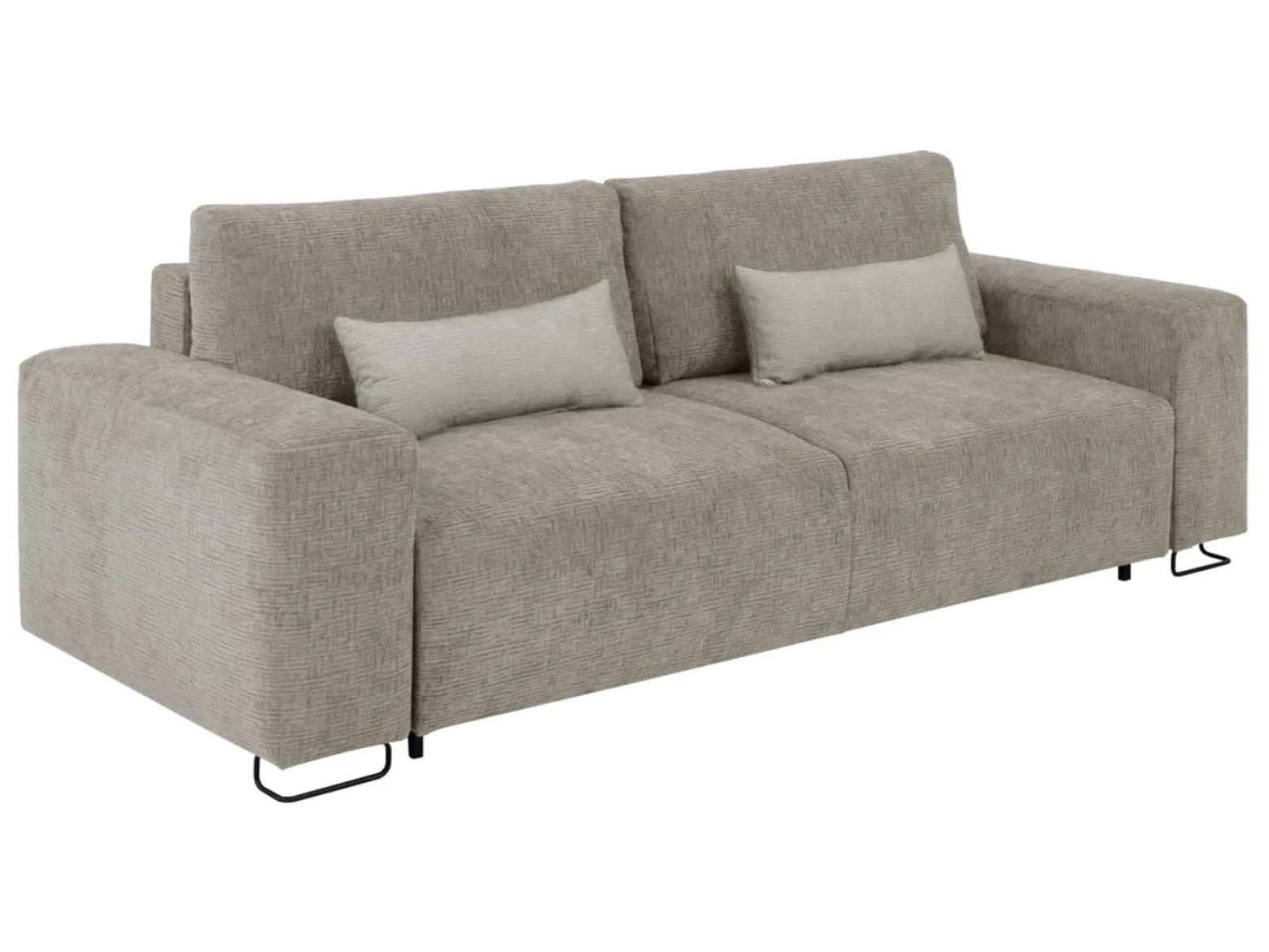 Sofa trzyosobowa Kizo rozkładana beżowa
