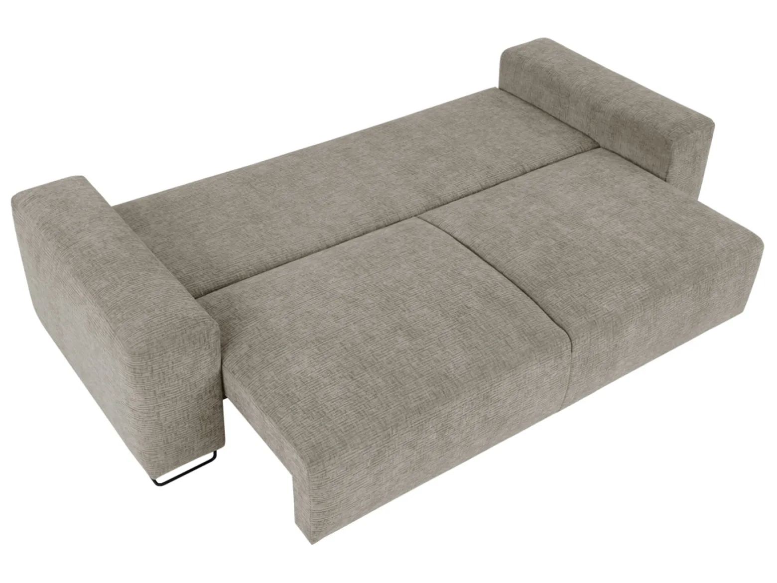 Sofa trzyosobowa Kizo rozkładana beżowa