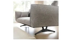 Sofa trzyosobowa Nanos 3 nierozkładana szara