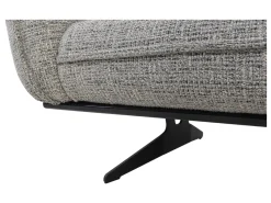 Sofa trzyosobowa Nanos 3 nierozkładana szara