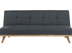 Sofa trzyosobowa rozkładana ciemnoszara