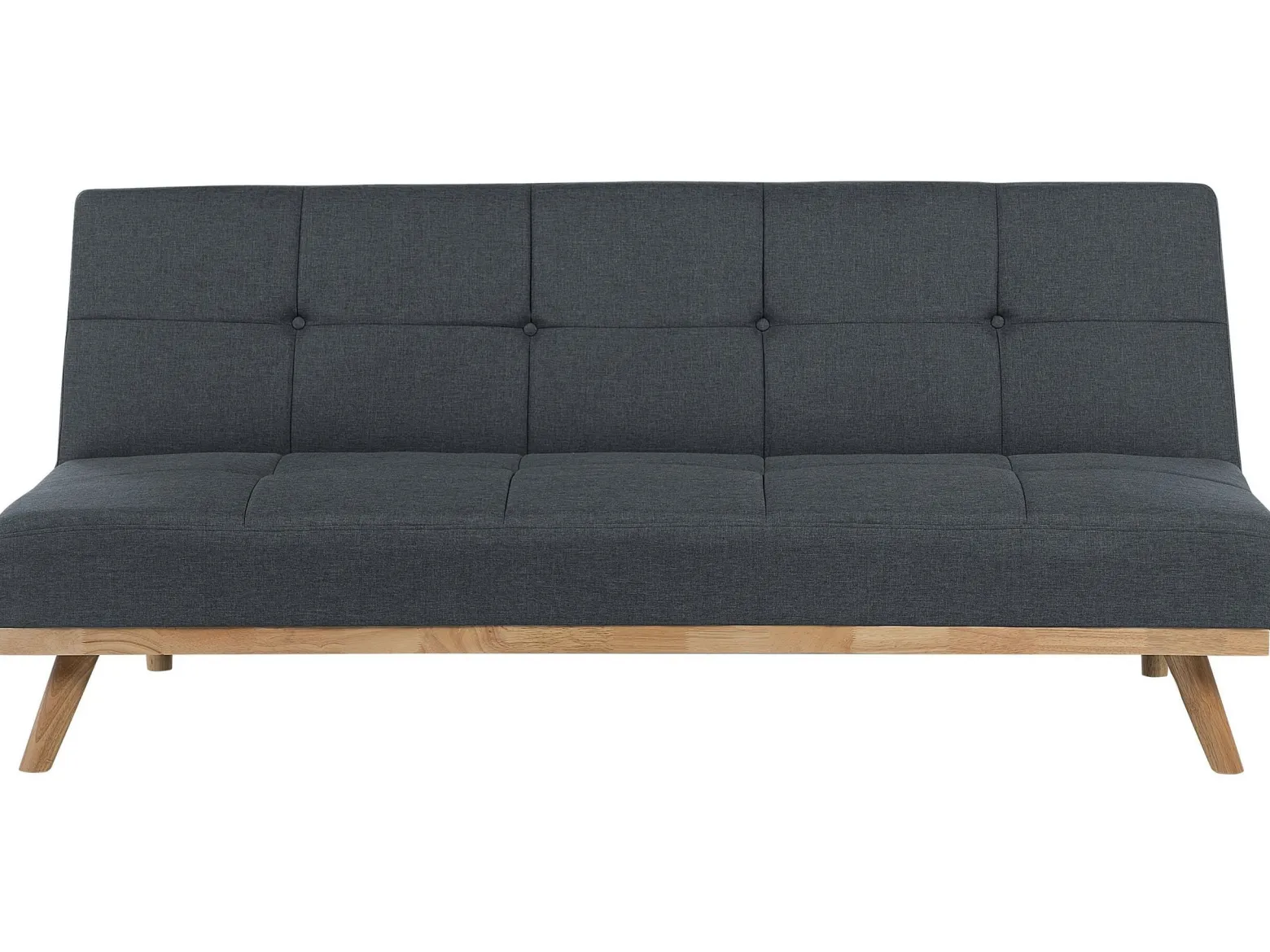 Sofa trzyosobowa rozkładana ciemnoszara