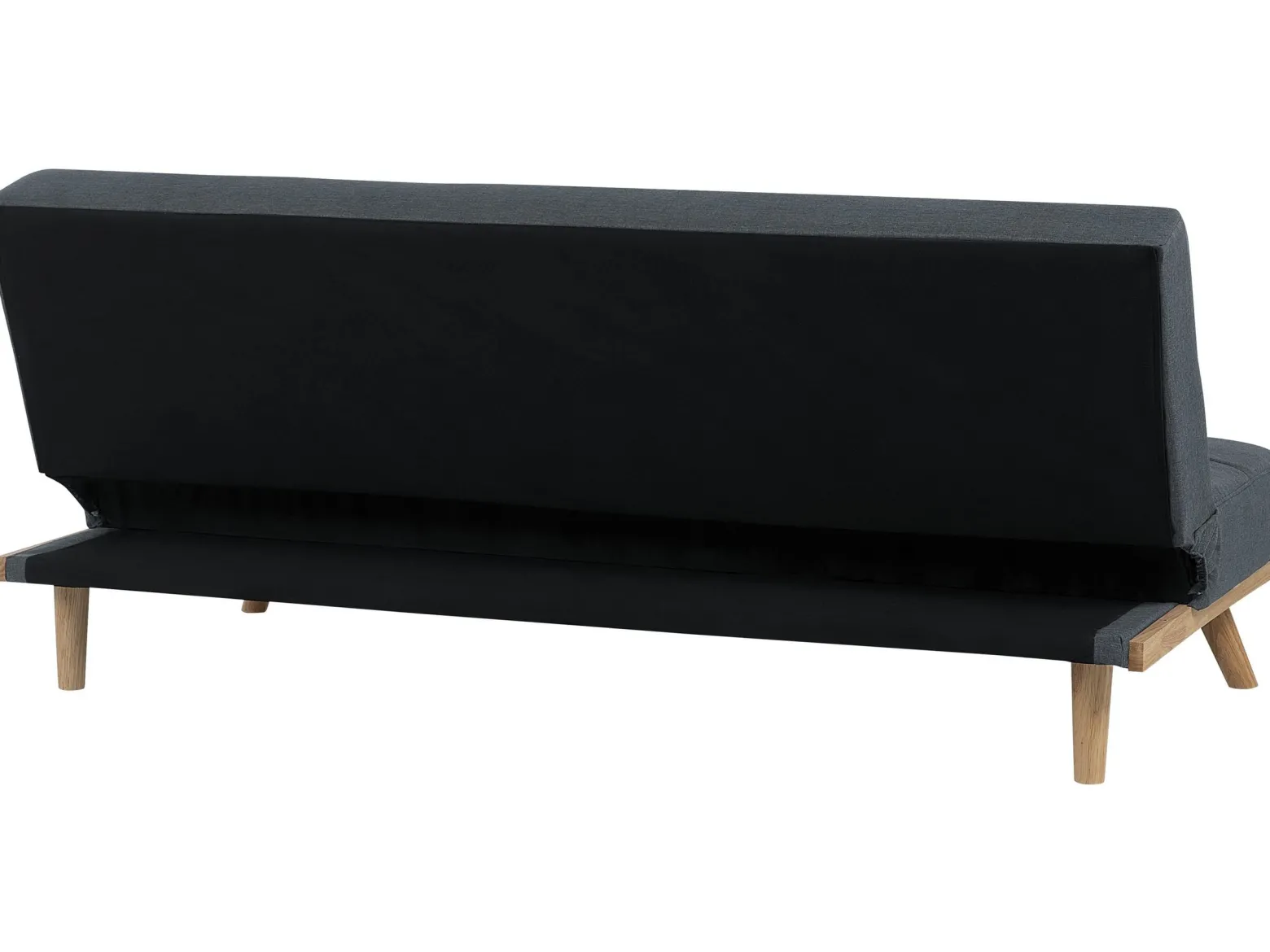 Sofa trzyosobowa rozkładana ciemnoszara