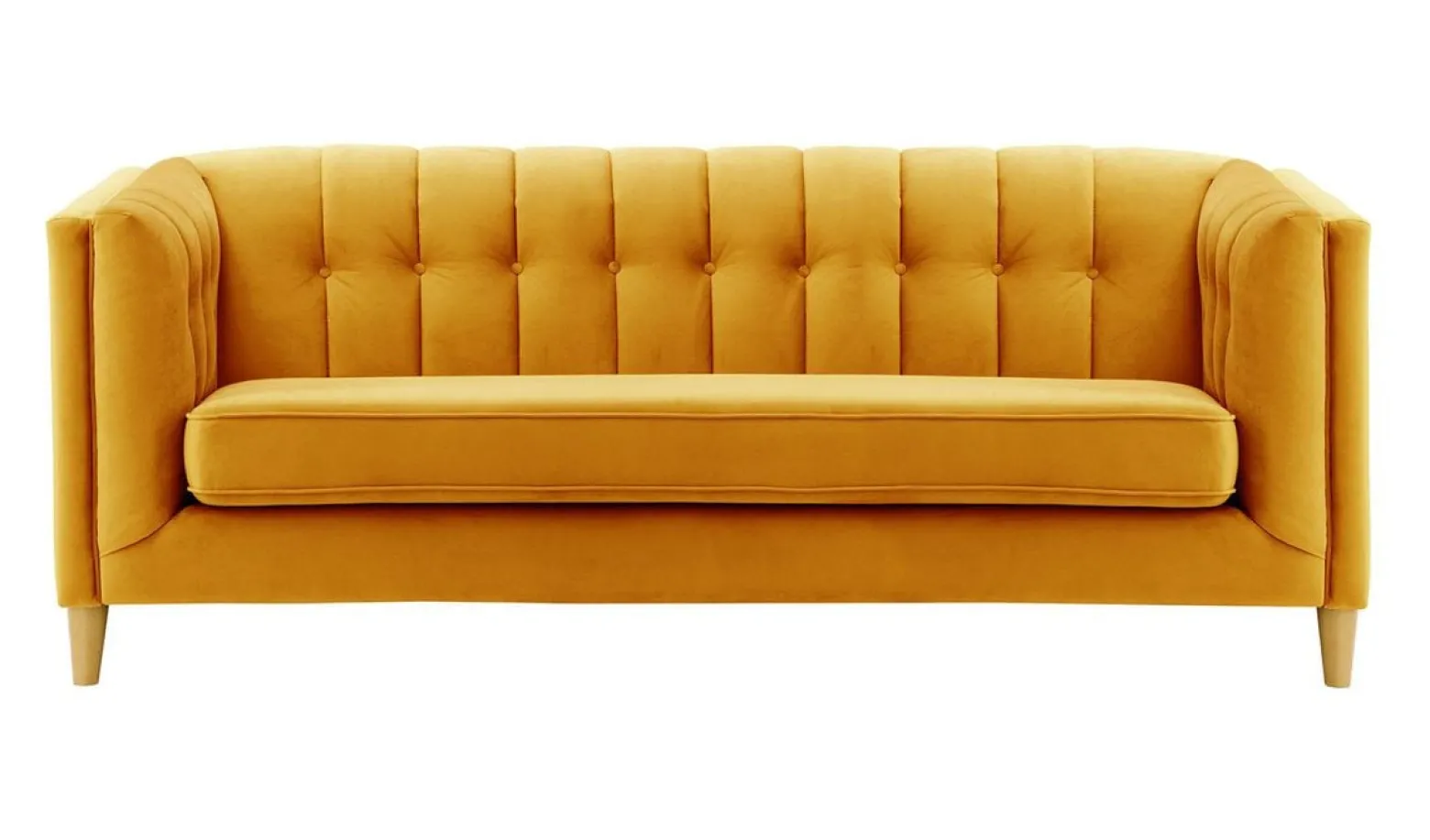 Sofa trzyosobowa Sodre-Velluto 8-like oak