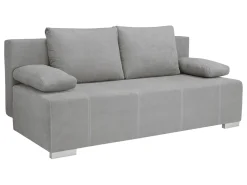 Sofa trzyosobowa Street IV LUX 3DL rozkładana z pojemnikiem szara