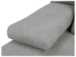 Sofa trzyosobowa Street IV LUX 3DL rozkładana z pojemnikiem szara