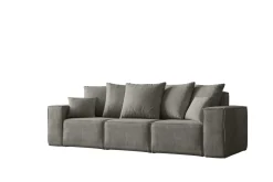 Sofa trzyosobowa z funkcją spania ELLA, tkanina Noel, Szary
