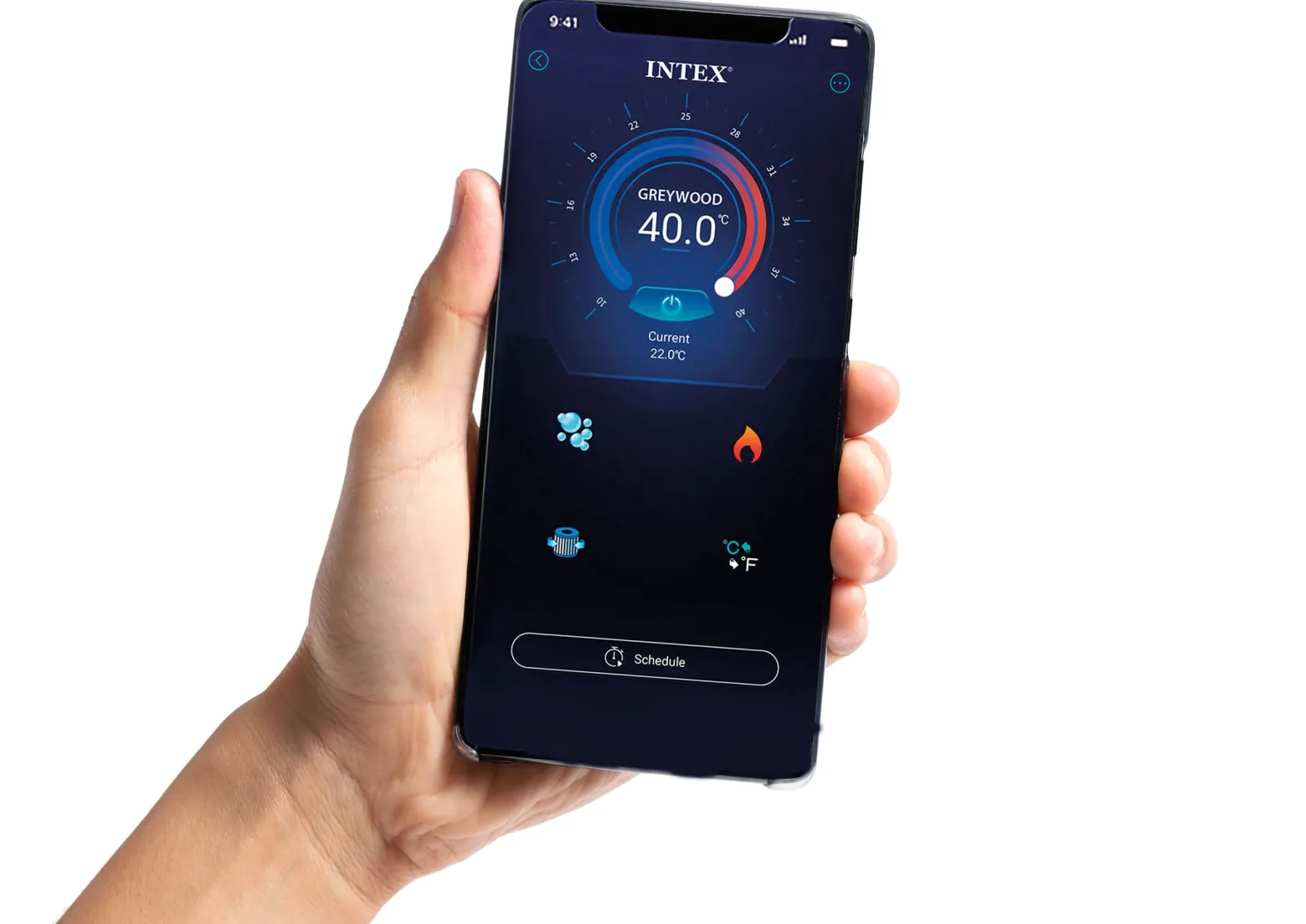 SPA dmuchane basen 4os. z hydromasażem Intex 28440 zestaw