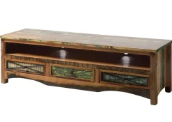 SPIRIT Szafka RTV #134 Drewno z odzysku Lakier 170x50x50 cm