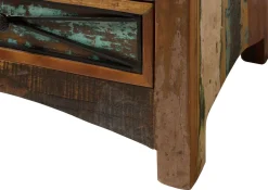 SPIRIT Szafka RTV #134 Drewno z odzysku Lakier 170x50x50 cm