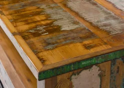 SPIRIT Szafka RTV #134 Drewno z odzysku Lakier 170x50x50 cm
