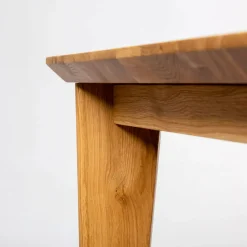 Stół drewniany rozkładany MOVA 140×80 + dostawka 2×45 cm