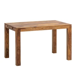 Stół Jadalniany 120 - 200 cm Sheesham Drewno Lite Rozkładany Drewniany