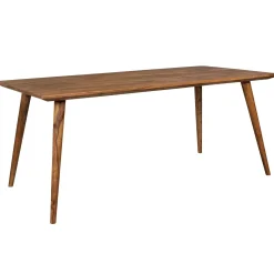 Stół Jadalny Sheesham Drewno Lite Rustykalny Duży Stół do Jadalni 180 cm