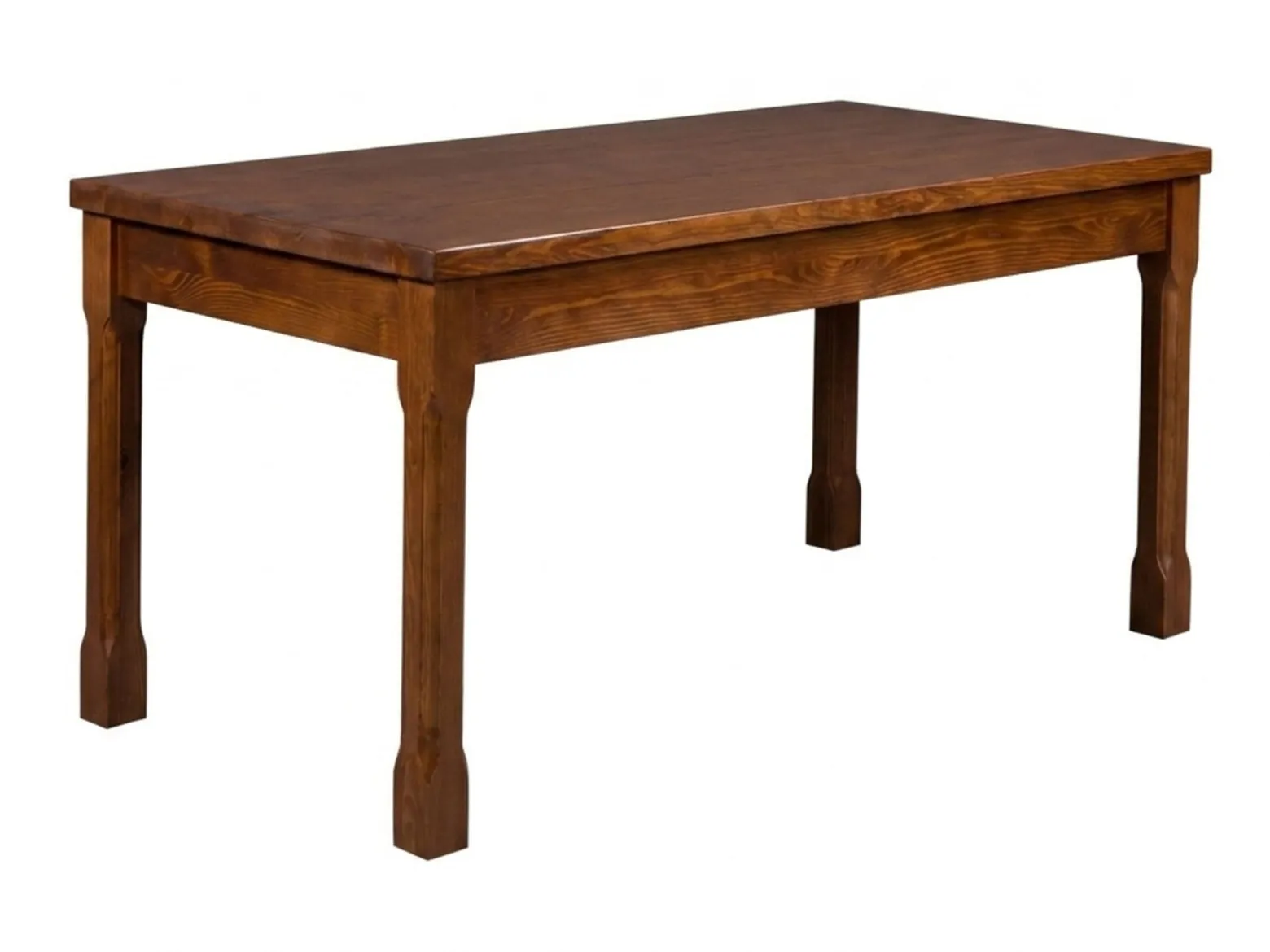 Stół Monaco 160x80 z drewna litego, kolor kasztan