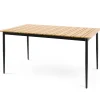 Stół ogrodowy aluminiowy 150x90 cm Nardo beżowy