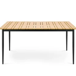 Stół ogrodowy aluminiowy 150x90 cm Nardo beżowy